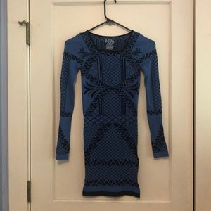Intimately free people bodycon long sleeve dress